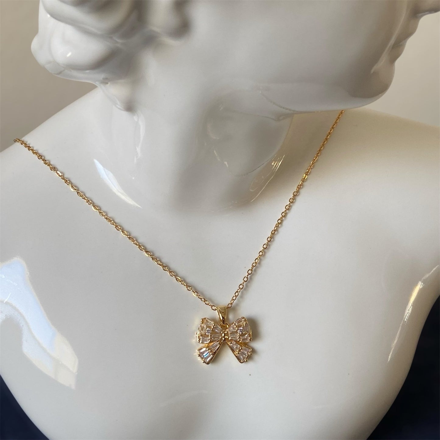 Bowknot Necklace - GREEK LORDE