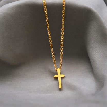 Mini Cross Necklace