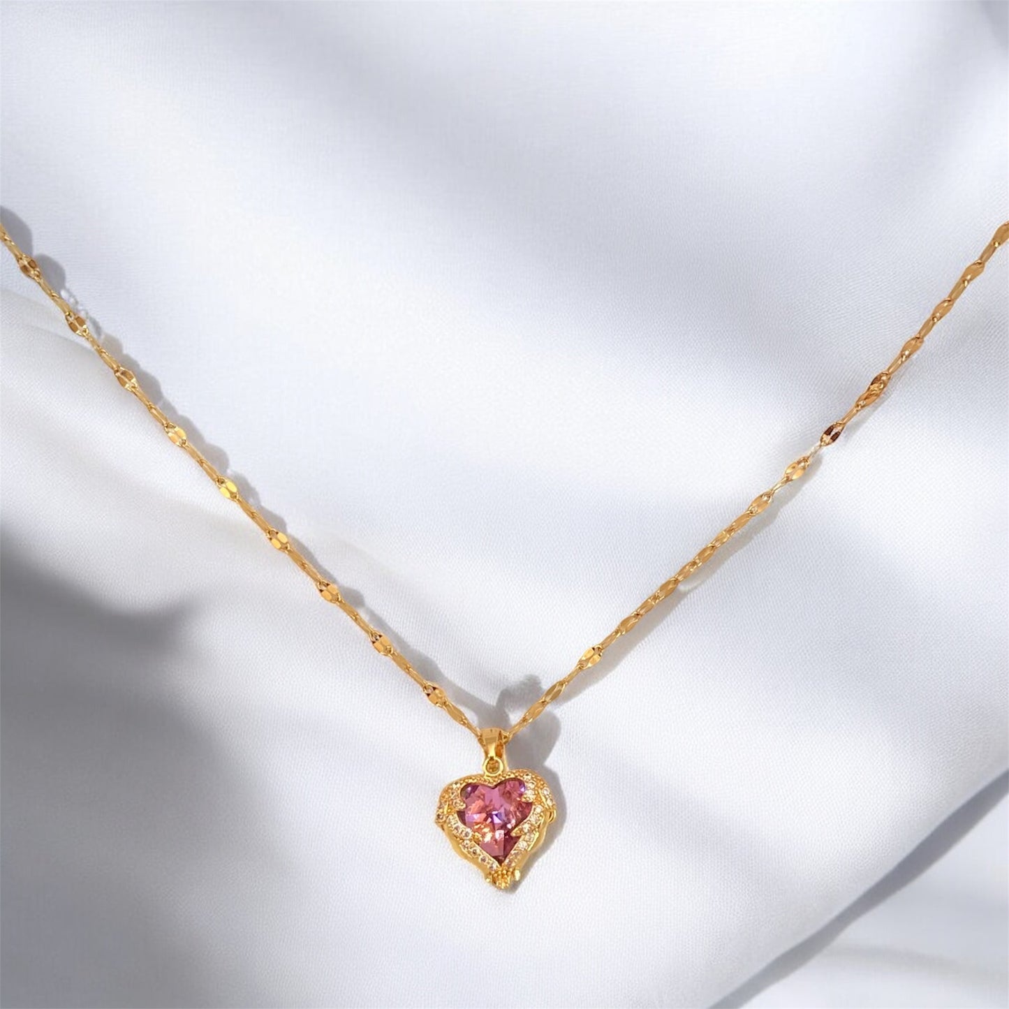 Princess Style Heart Necklace