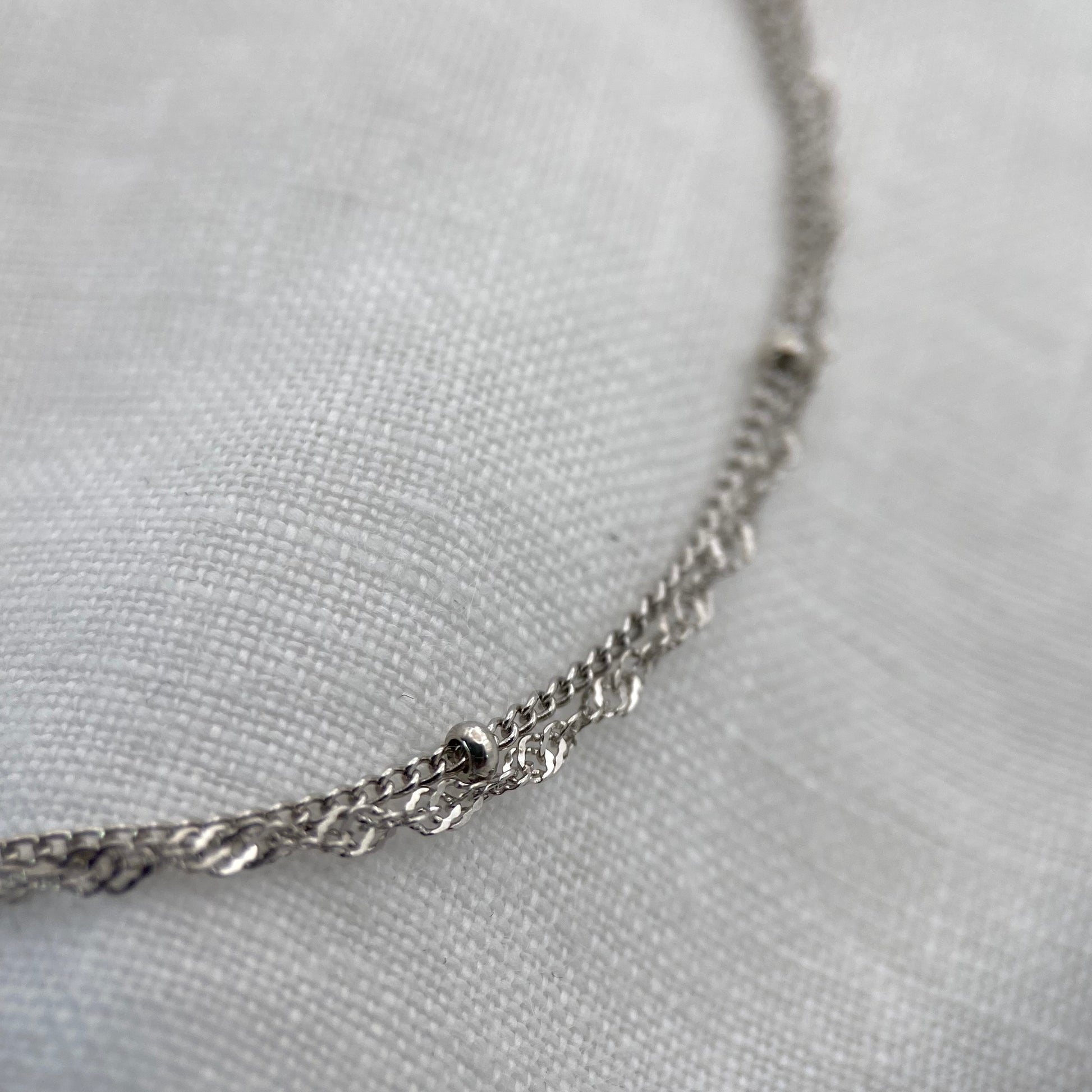 Handmade Japanese Style Sterling Silver Bracelet