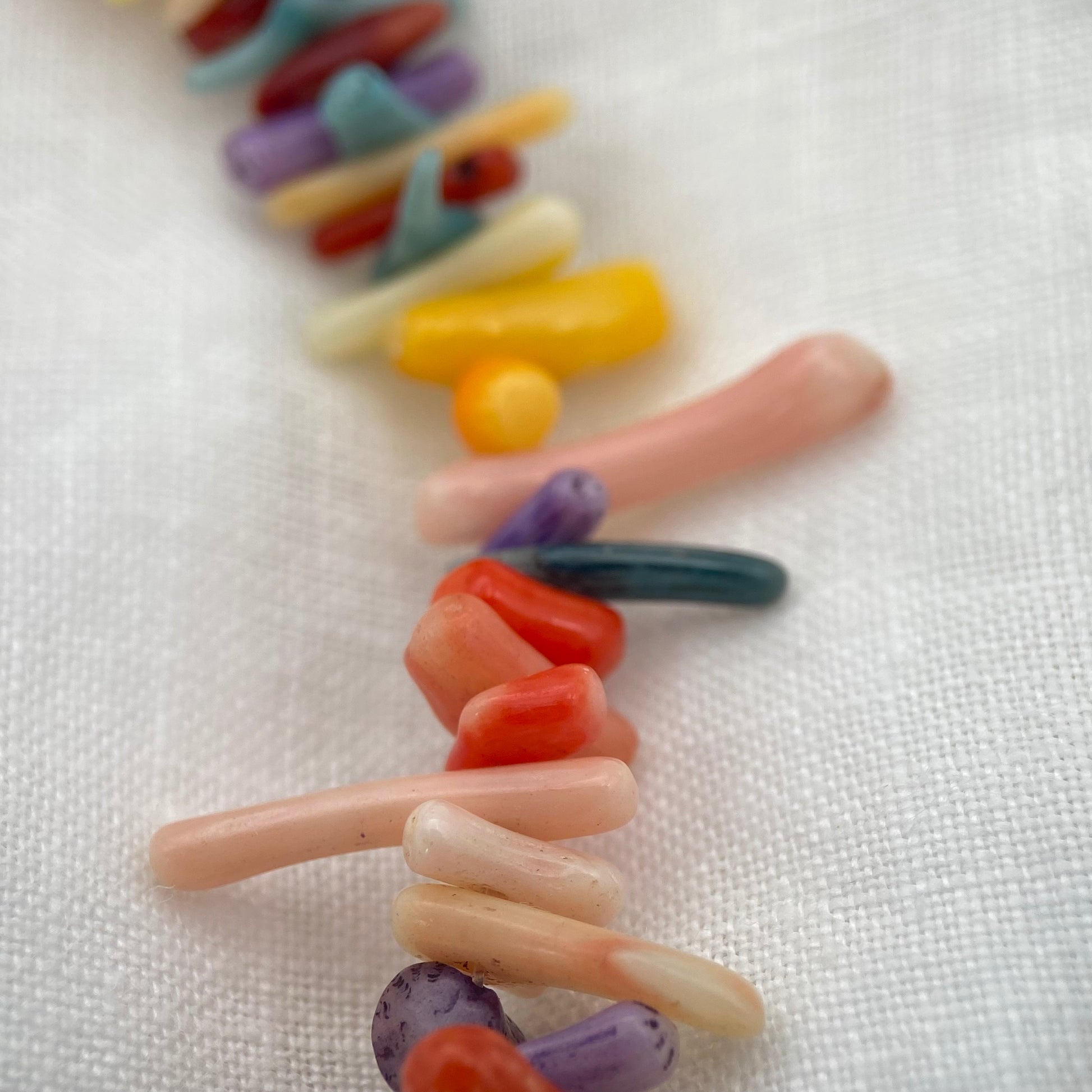 Natural Coral Beach Style Necklace