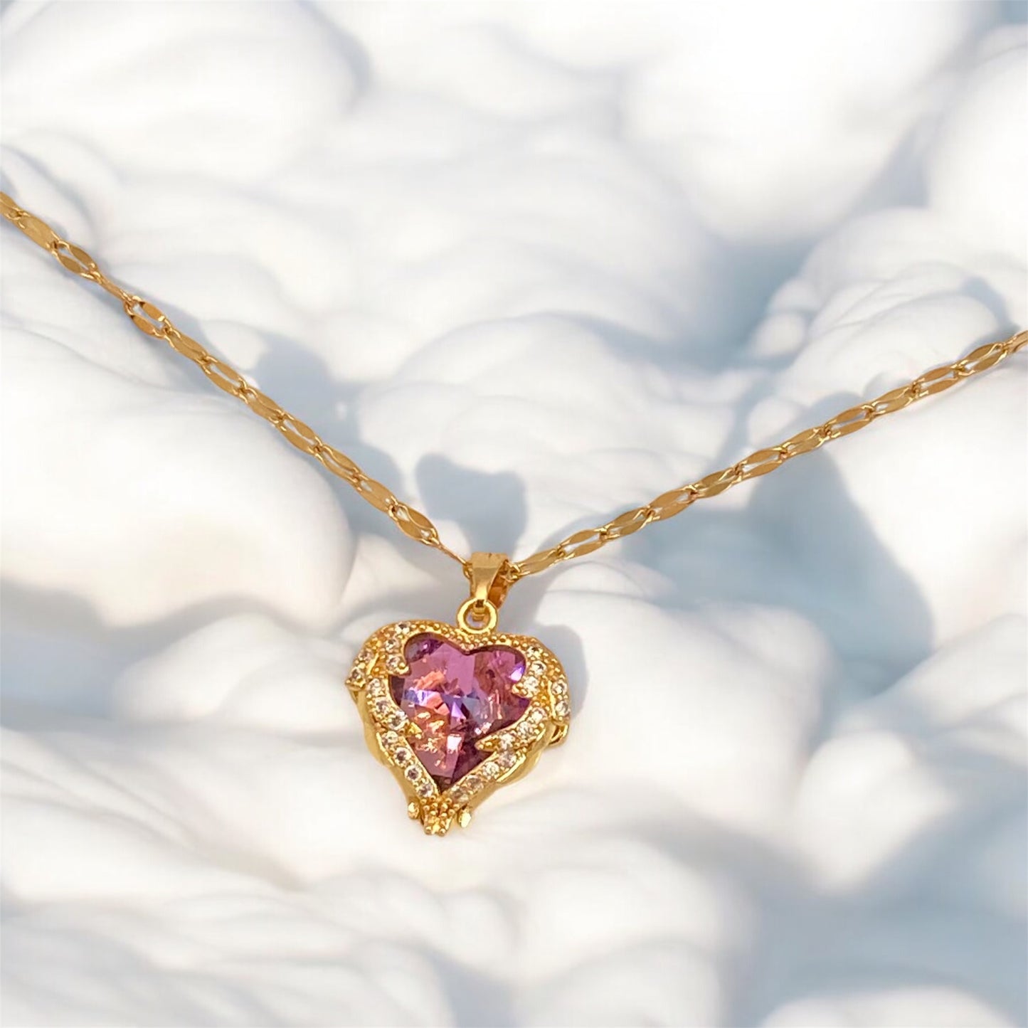 Princess Style Heart Necklace