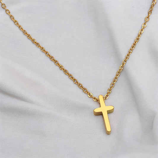 Mini Cross Necklace