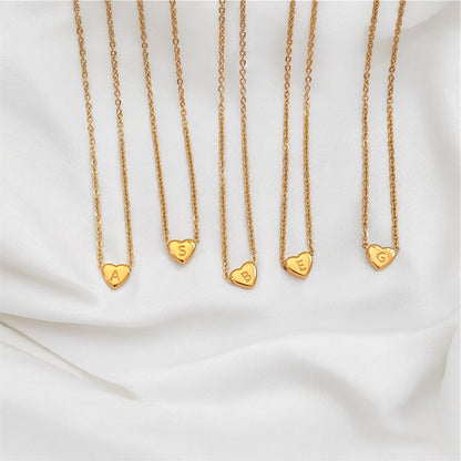 Gold Plated Your Letter Necklace