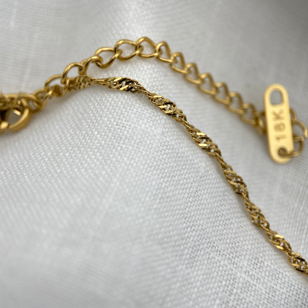 Angel Gold Plated Necklace