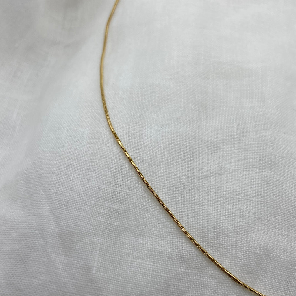 Minimal Heart Gold Plated Necklace