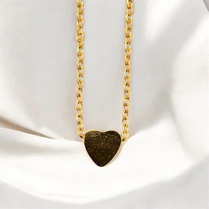 Minimal Heart Stainless Stell Necklace