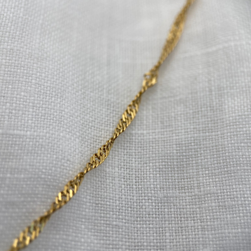 Angel Gold Plated Necklace