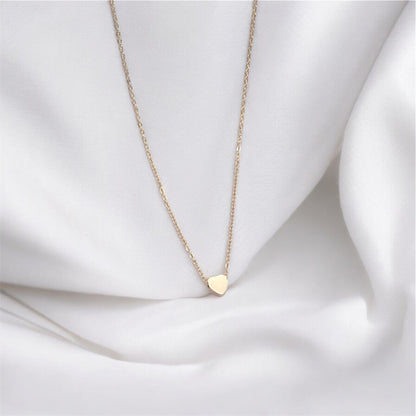 Minimal Heart Stainless Stell Necklace