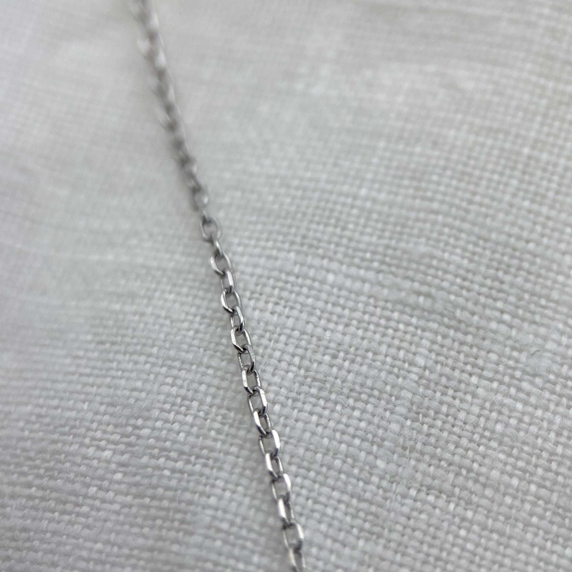 Evil Eye Necklace - Zircon & Sterling Silver