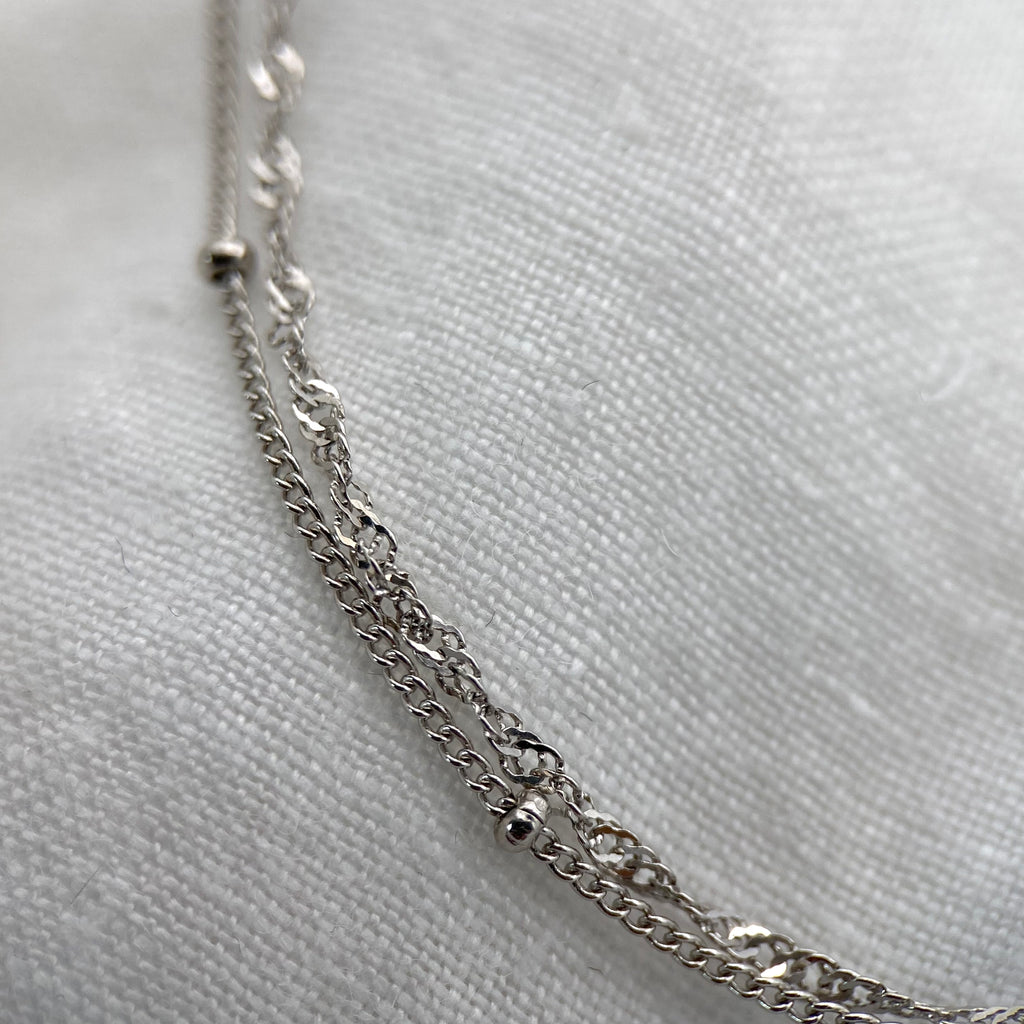 Handmade Japanese Style Sterling Silver Bracelet