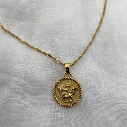 Angel Gold Plated Necklace