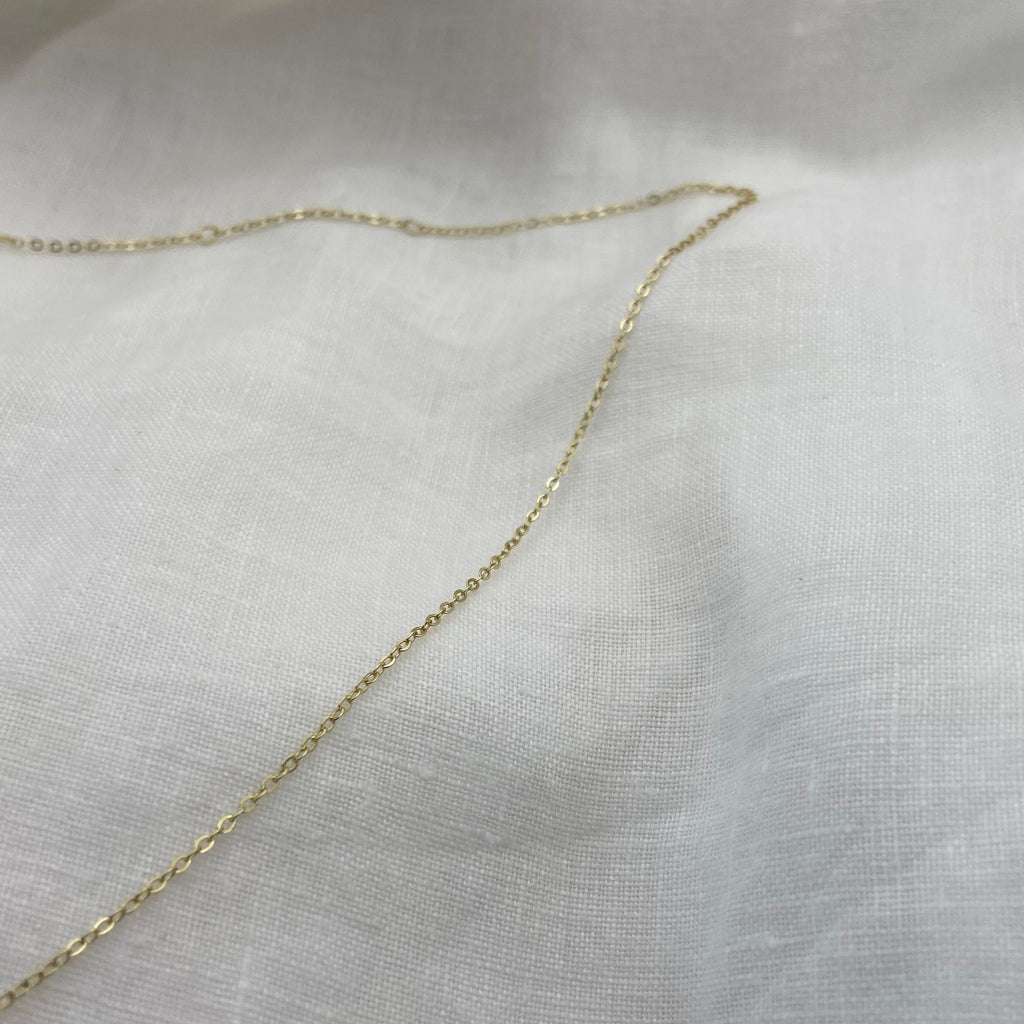 Blue Zircon Necklace