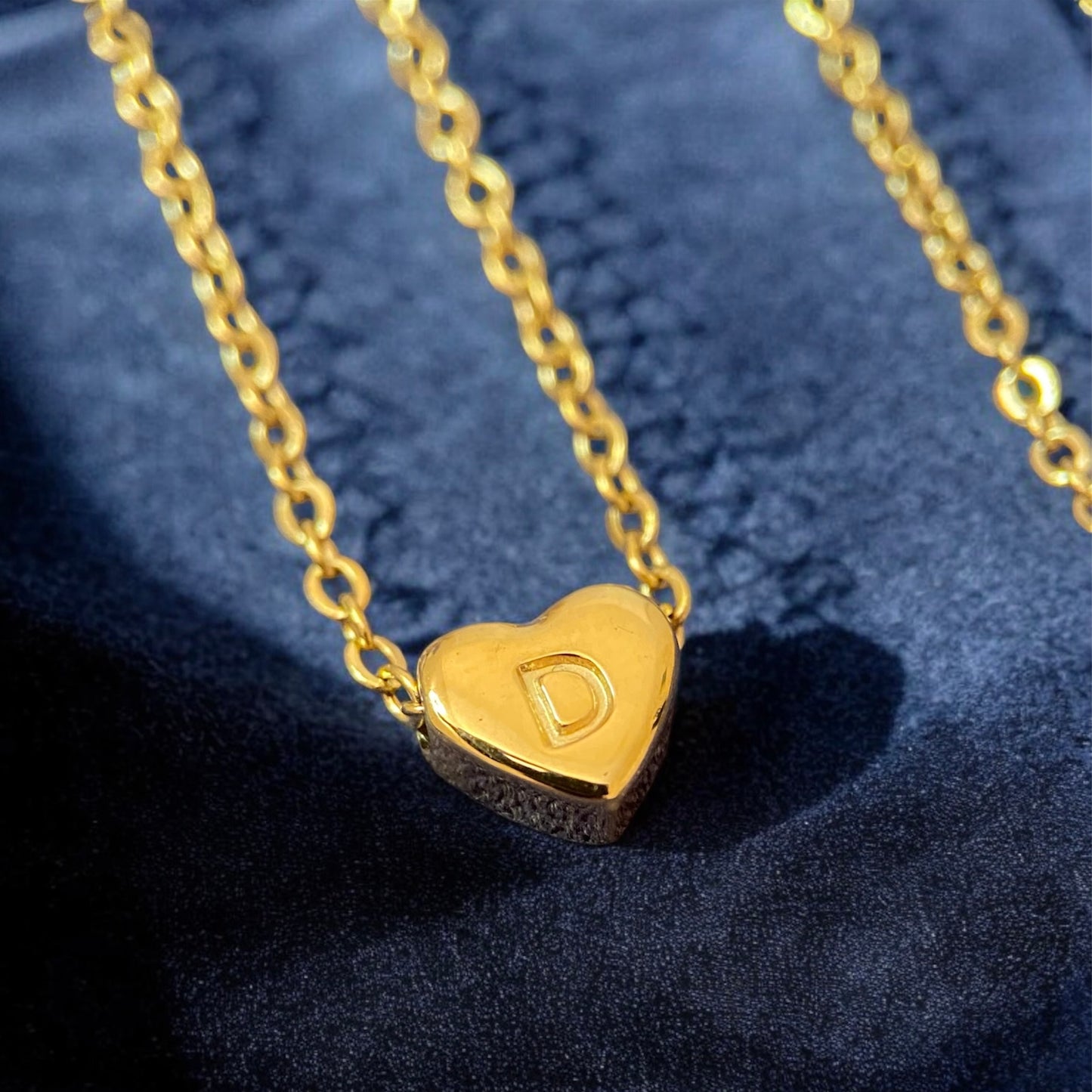 Gold Plated Your Letter Necklace