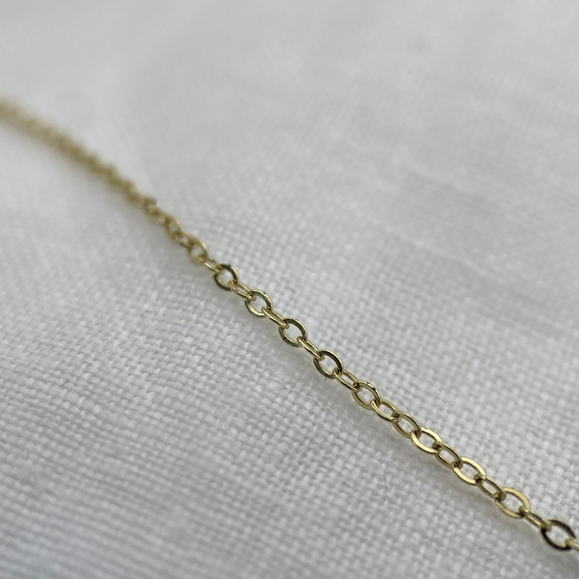 Blue Zircon Necklace