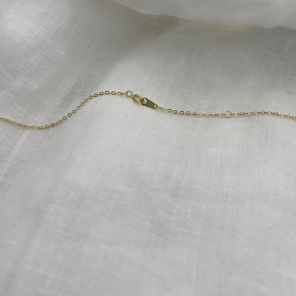 Blue Zircon Necklace