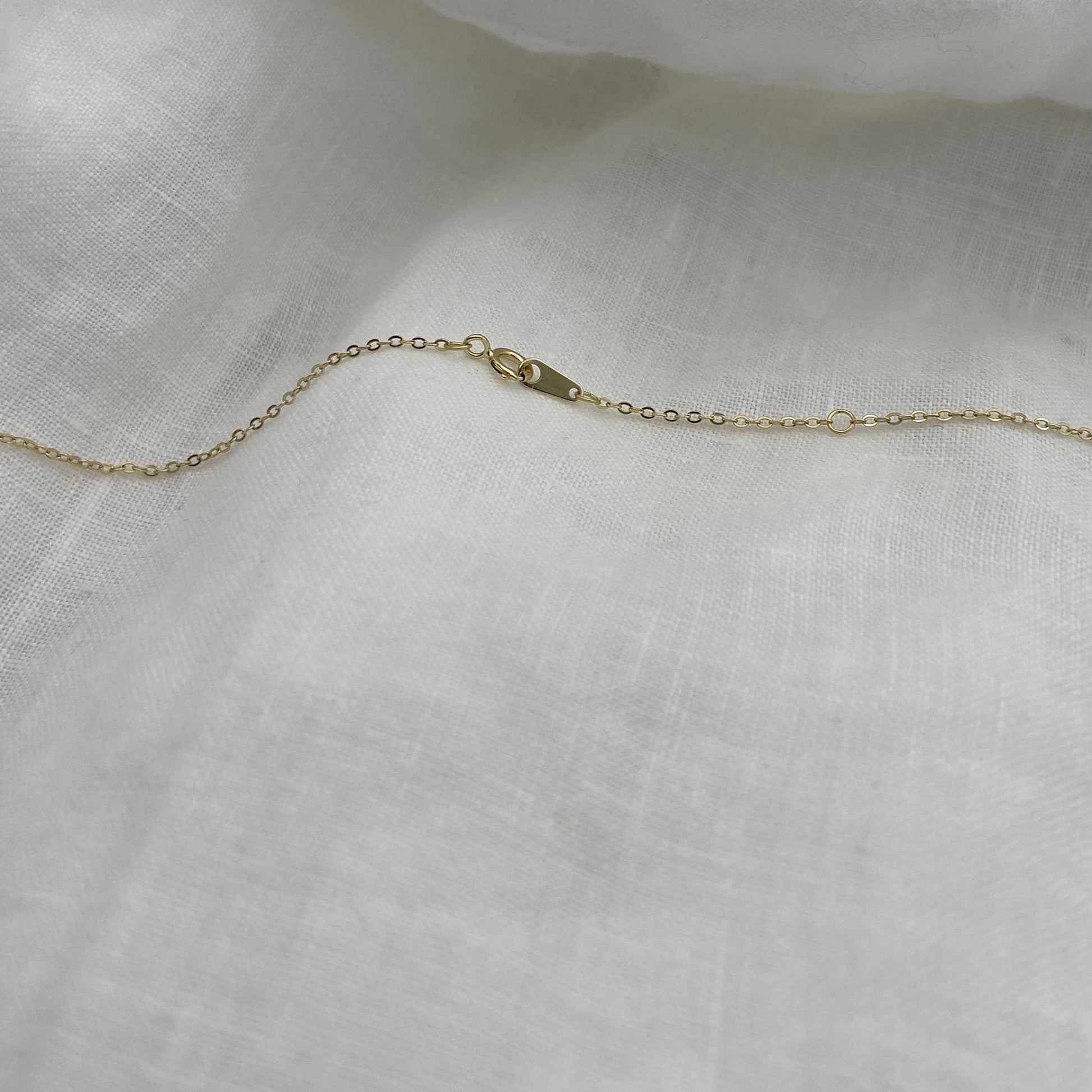 Blue Zircon Necklace