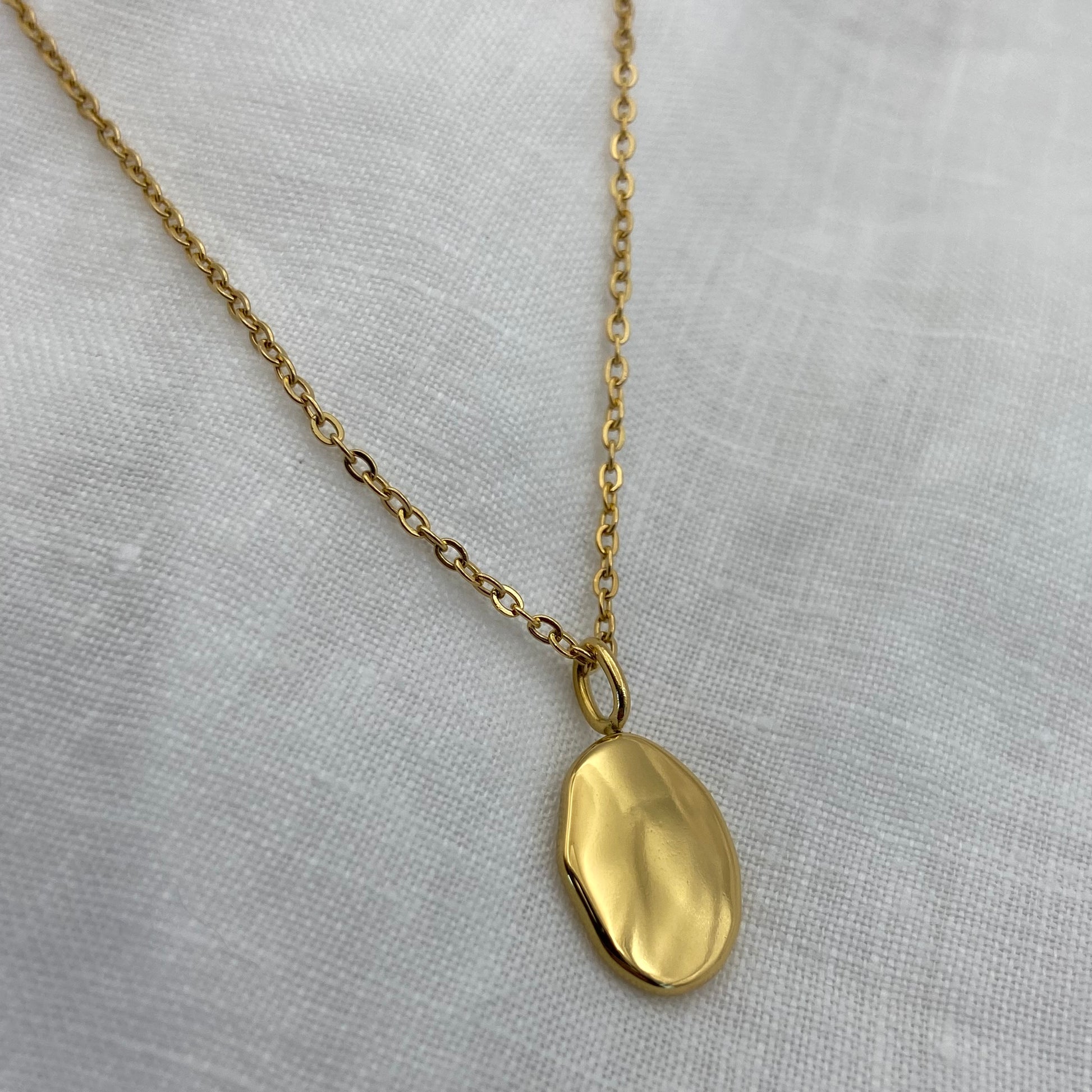 Gold Plated Elegance Flower Necklace
