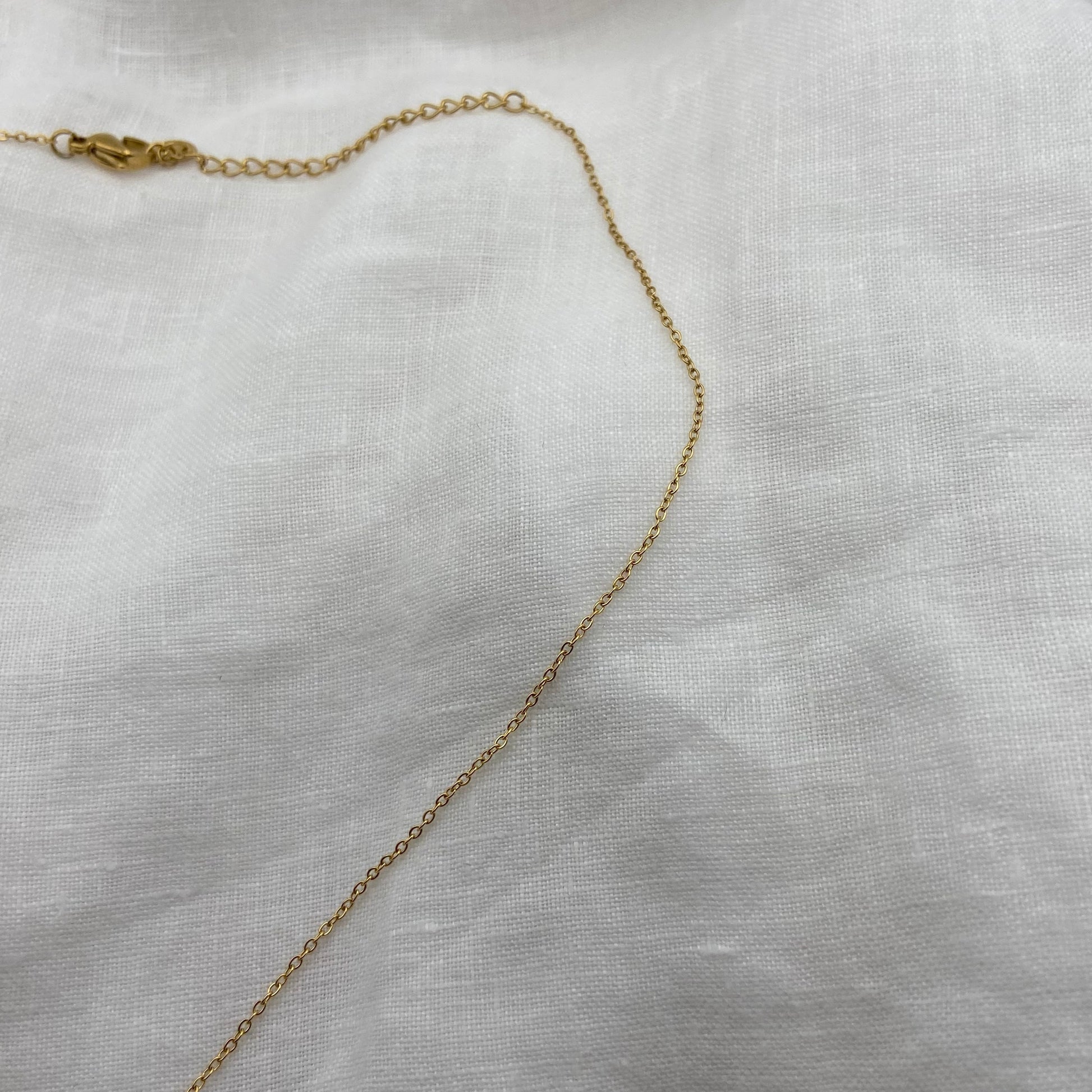 Cute Gold Plated Puppy Necklace