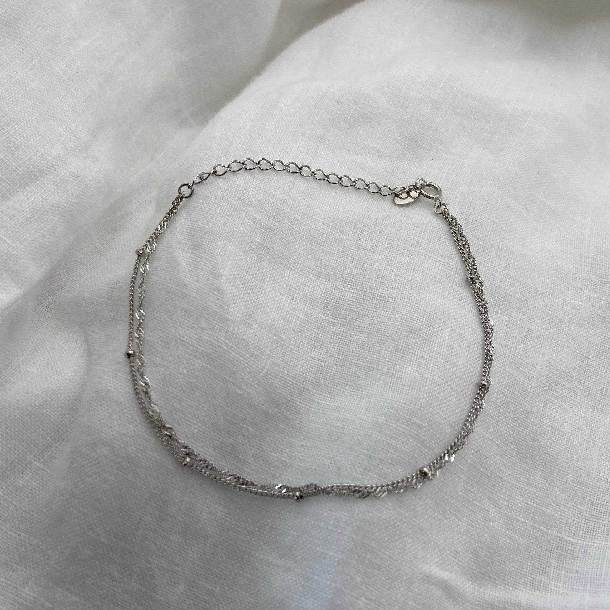 Handmade Japanese Style Sterling Silver Bracelet