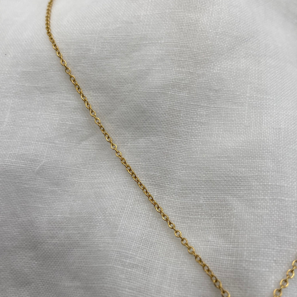 Gold Plated Cowboy Boot Necklace