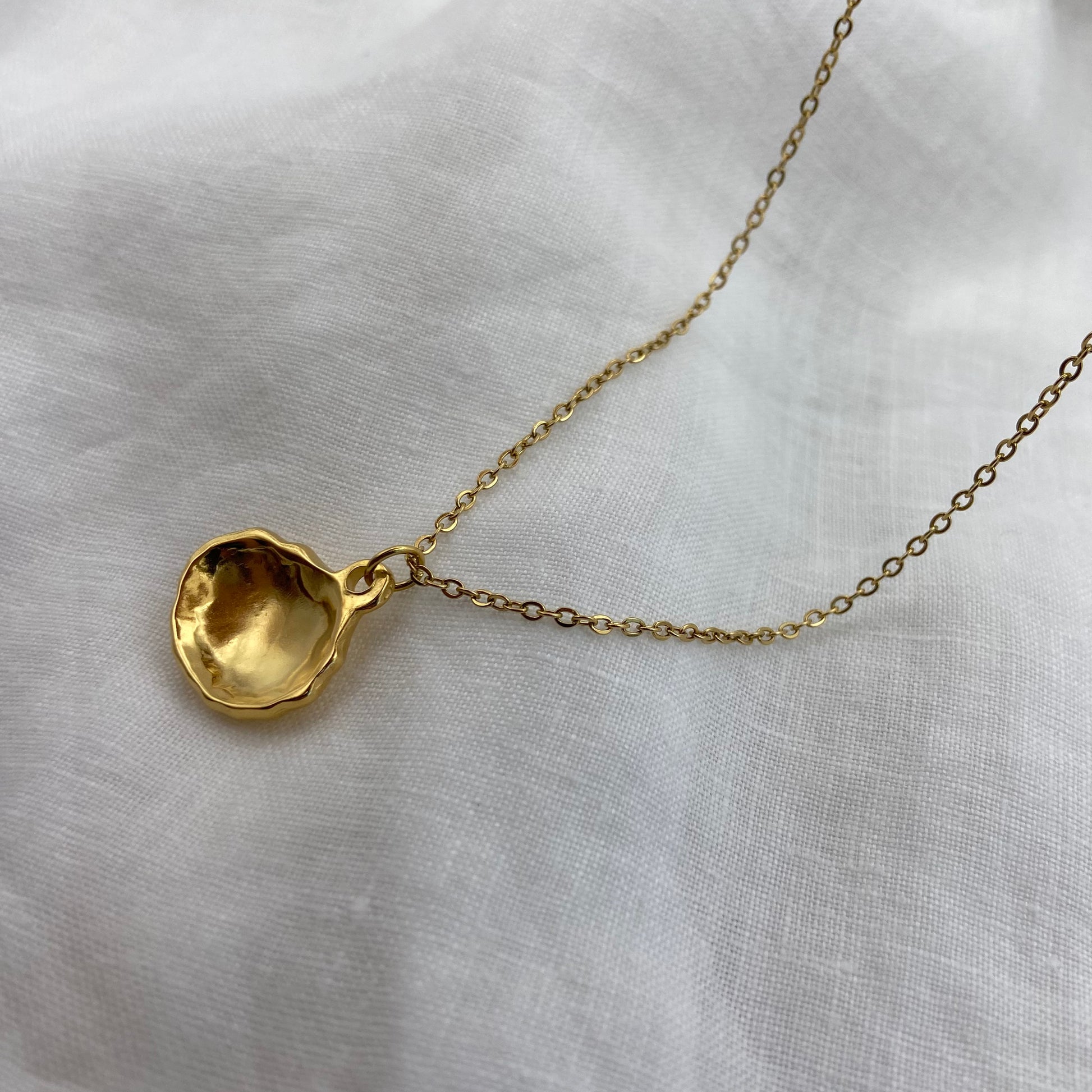 Gold Plated Sea Sheel Necklace