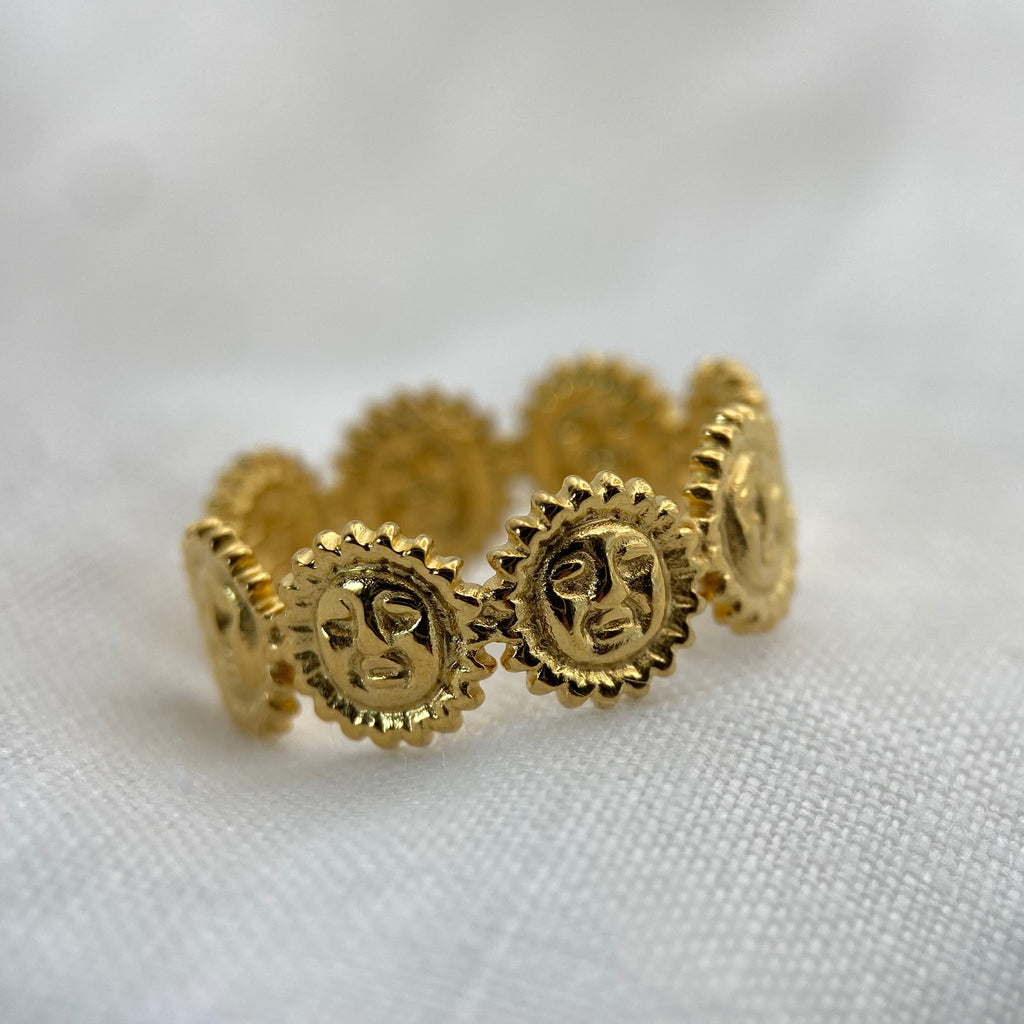 4 Cool Rings (Sun, Flower, Leaf, Heart)