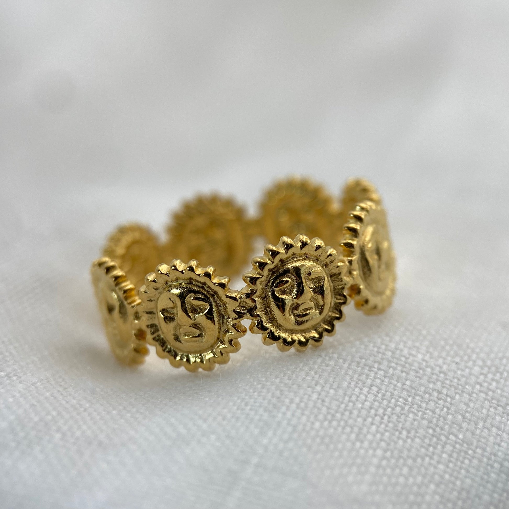 4 Cool Rings (Sun, Flower, Leaf, Heart)