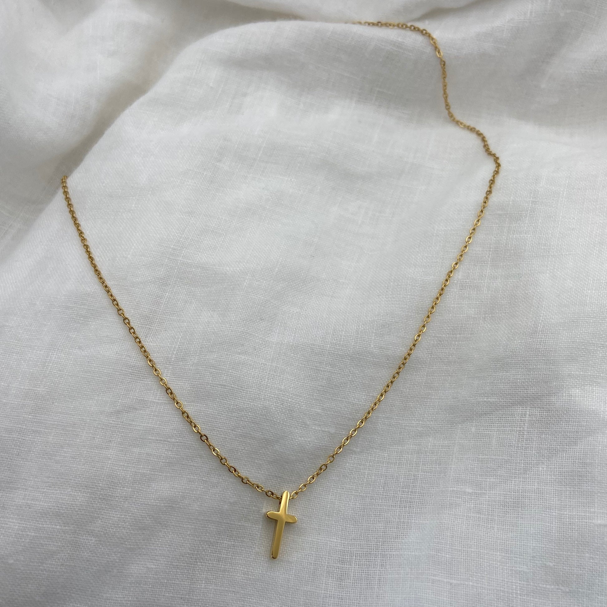 Mini Cross Necklace