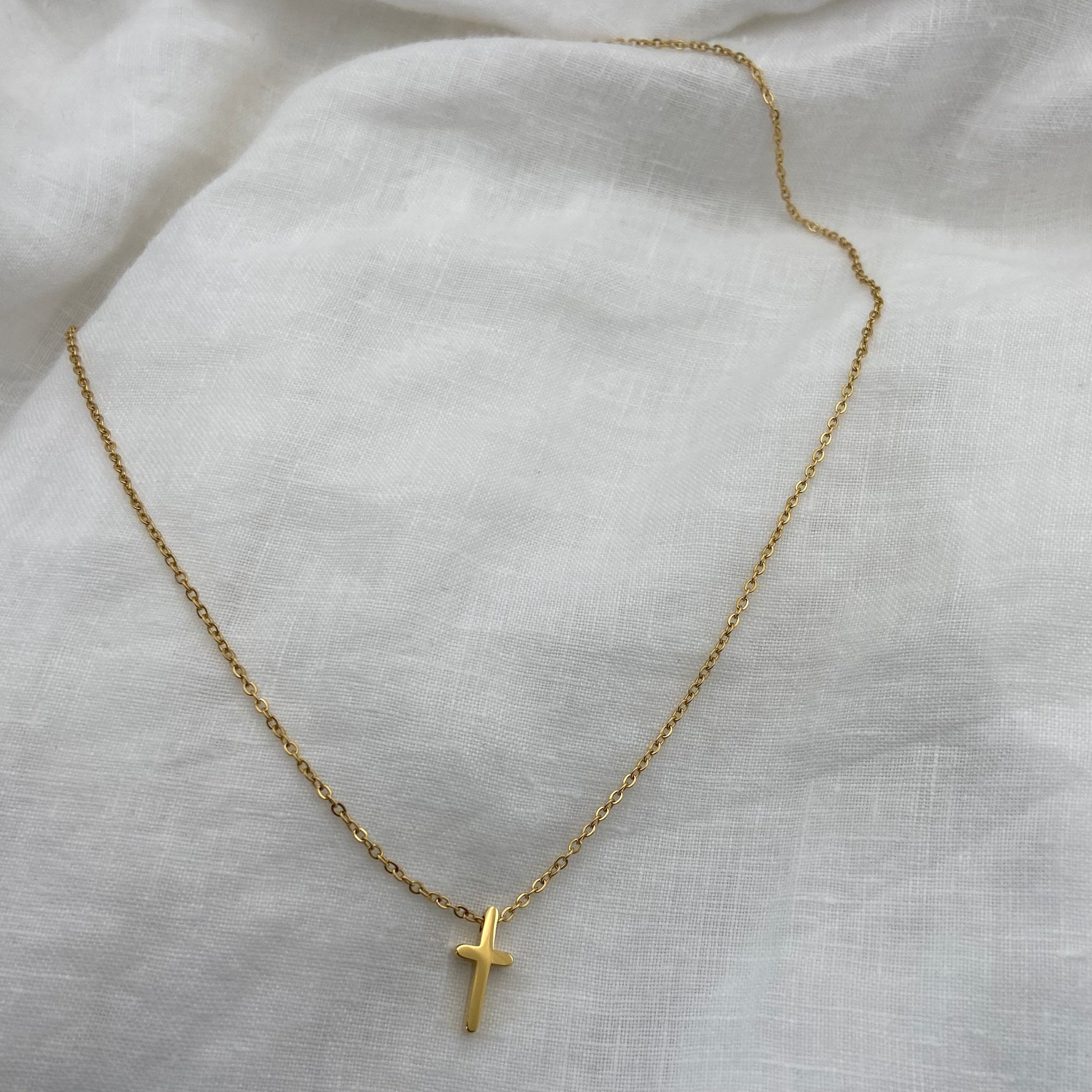 Mini Cross Necklace