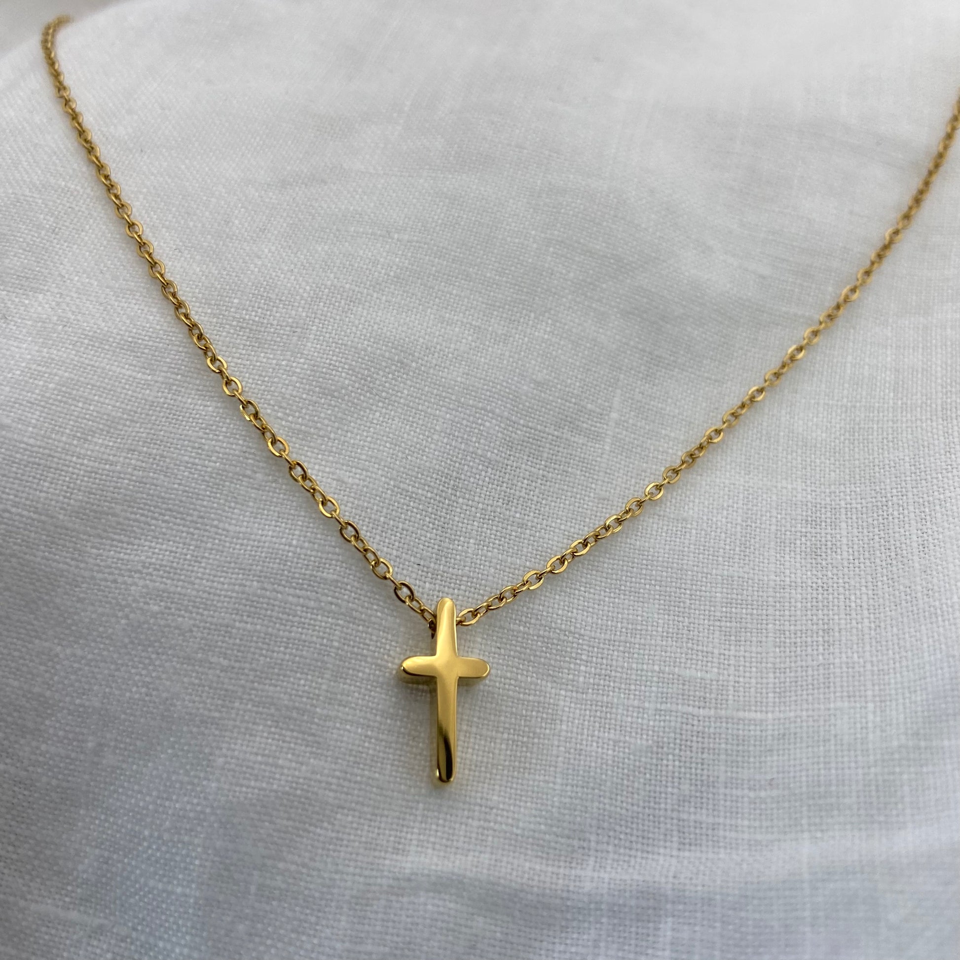 Mini Cross Necklace