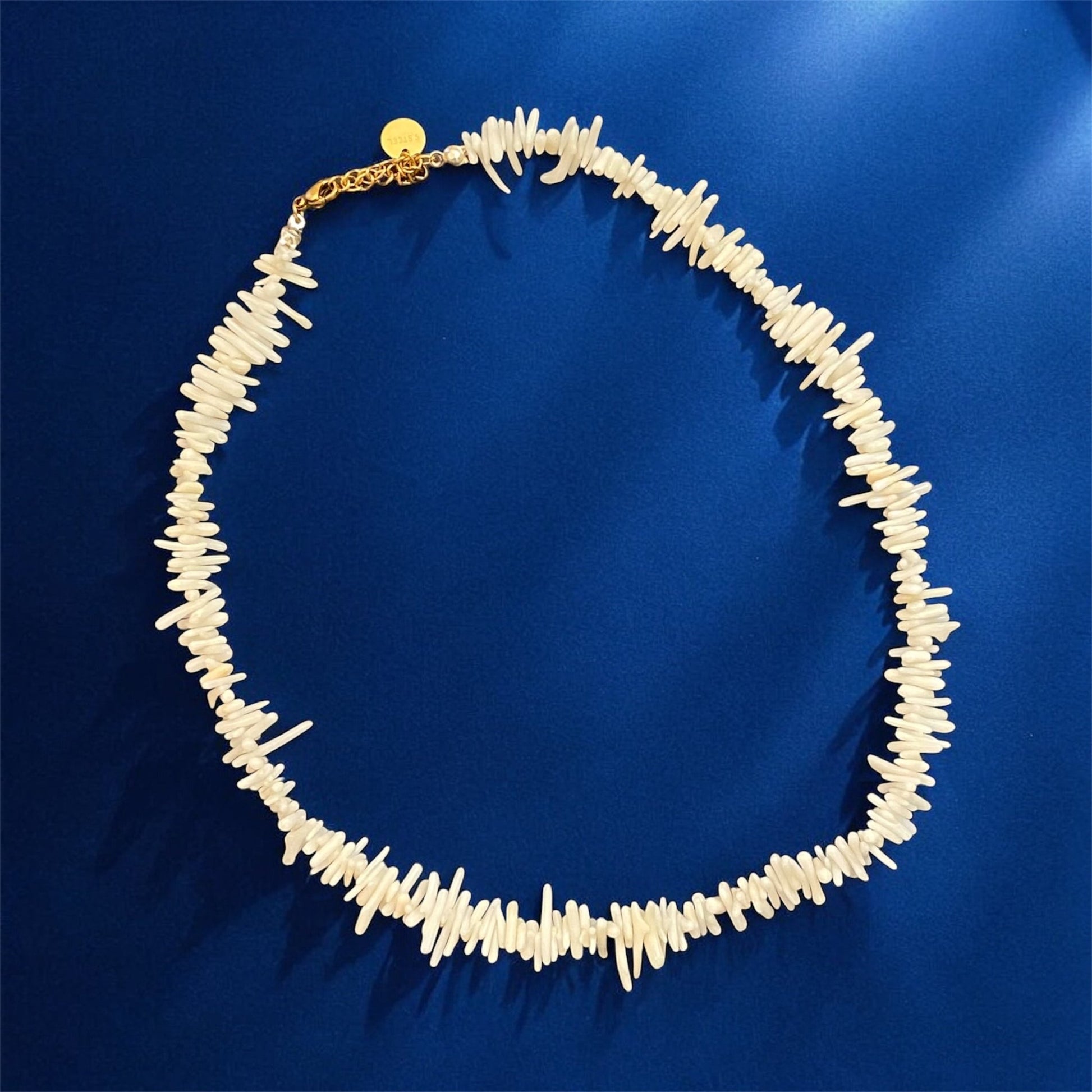 Natural Coral Beach Style Necklace - GREEK LORDE